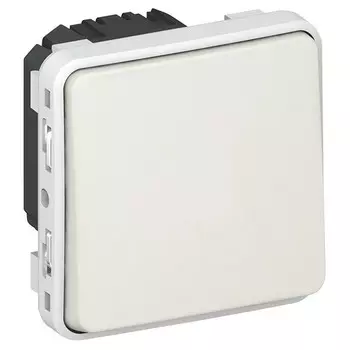 Переключатель встраиваемый LeGrand Plexo 069611 одноклавишный белый