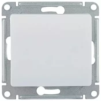 Переключатель встраиваемый одноклавишный Schneider Electric Glossa GSL000161 белый схема 6
