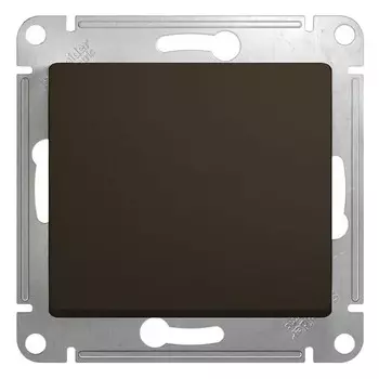 Переключатель встраиваемый перекрестного Schneider Electric Glossa GSL000871 одноклавишный шоколад