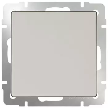 Переключатель встраиваемый перекрестный Werkel WL03-SW-1G-С-ivory одноклавишный слоновая кость