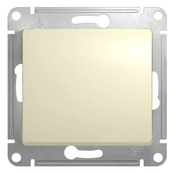 Переключатель встраиваемый Schneider Electric Glossa GSL000261 одноклавишный бежевый