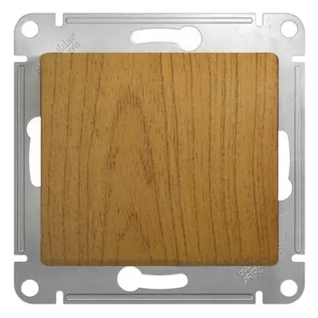 Переключатель встраиваемый Schneider Electric Glossa GSL000561 одноклавишный дуб