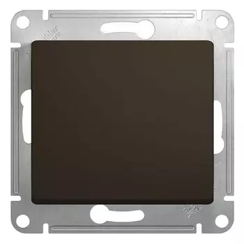 Переключатель встраиваемый Schneider Electric Glossa GSL000861 одноклавишный шоколад
