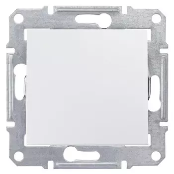 Переключатель встраиваемый Schneider Electric Sedna SDN0400121 проходной одноклавишный белый