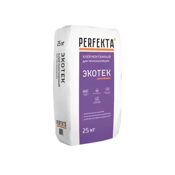 Perfekta Экотек, смесь клеевая для систем теплоизоляции