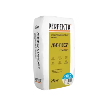 Perfekta Линкер Стандарт Зимняя 25 кг, Смесь кладочная цветная (белая),