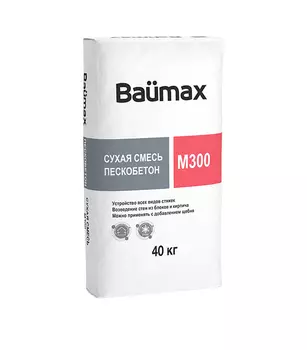 Пескобетон ЦПС Baumax М300 по ТУ 40 кг