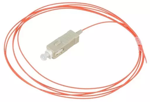 Пигтейл оптический многомодовый G651 SC/UPC MM 50/125 мкм 0.9 мм/1.5 м