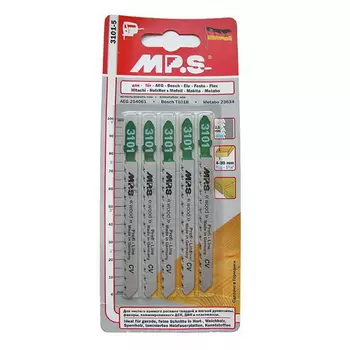 Пилки MPS 3101 по древесине/ДСП/пластмассе 100х75х2.5 мм 5 шт
