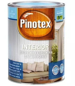 Pinotex Interior, 1 л, Пропитка деревозащитная прозрачная