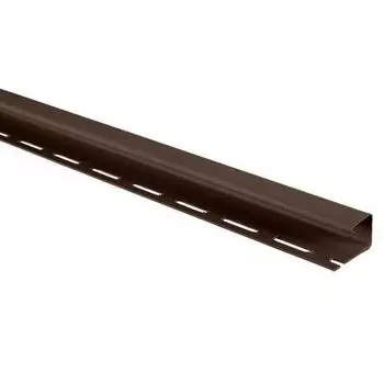 Планка J-trim Т-15 коричневая 3000 мм