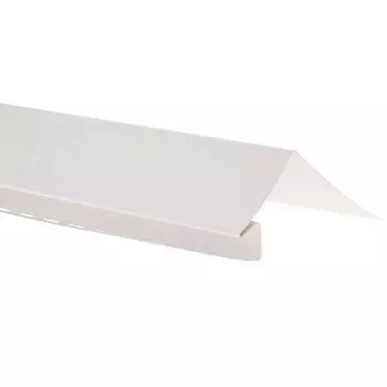 Планка околооконная Альта Профиль Blockhouse Т-17 белая 3000 мм
