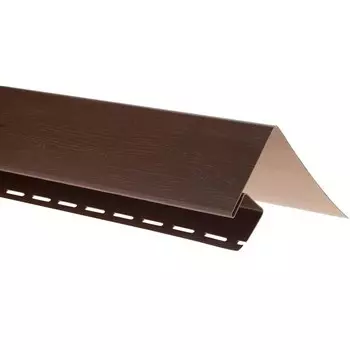 Планка околооконная Альта Профиль Blockhouse Т-17 орех темный 3000 мм