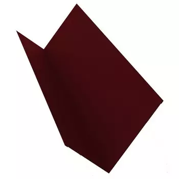 Планка примыкания Grand Line Atlas Ral 3005 250х150 мм резка