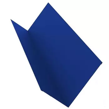 Планка примыкания Grand Line Pe Ral 5002 250х150 мм резка