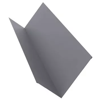 Планка примыкания Grand Line Pe Ral 7004 250х150 мм резка