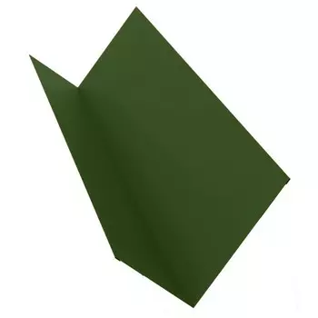 Планка примыкания Grand Line Velur20 Ral 6020 250х150 мм резка