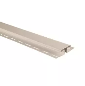 Планка соединительная Альта Профиль Альта-сайдинг Т-18 бежевая 3000 мм