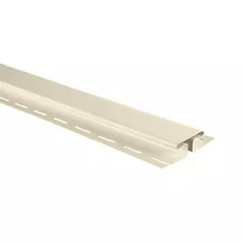 Планка соединительная Альта Профиль Альта-сайдинг Т-18 кремовая 3050 мм