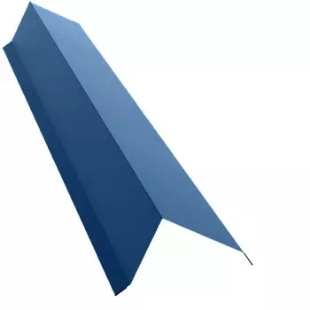 Планка торцевая Grand Line Atlas Ral 5001 100х80 мм резка