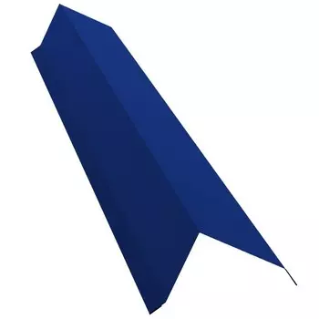 Планка торцевая Grand Line Pe Ral 5002 100х80 мм резка