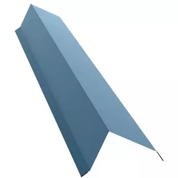 Планка торцевая Grand Line Pe Ral 5024 100х80 мм резка