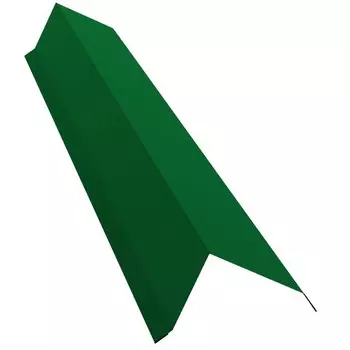 Планка торцевая Grand Line Pe Ral 6029 100х80 мм резка