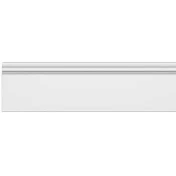 Плинтус из дюрополимера Decomaster Дюропрофиль D118 2000х138х20 мм