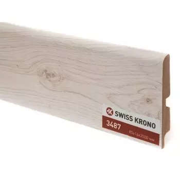 Плинтус МДФ Kronopol P85 3487 bolero oak 2500х85х16 мм