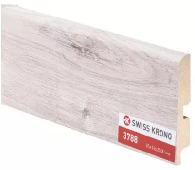 Плинтус МДФ Kronopol P85 3788 atlantic oak 2500х85х16 мм