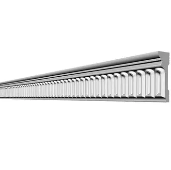 Плинтус потолочный из пенополистирола Де-Багет Decor ДП 12/60 2000х60х20 мм