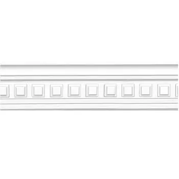 Плинтус потолочный полиуретановый Decomaster 95126F 2400х60х55 мм