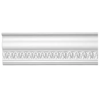 Плинтус потолочный полиуретановый Decomaster 95350 2400х78х75 мм