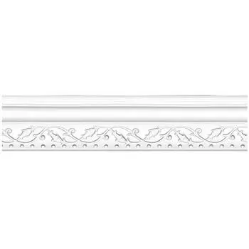 Плинтус потолочный полиуретановый Decomaster 95621 2400х87х74 мм