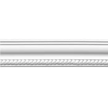 Плинтус потолочный полиуретановый Decomaster 95637F 2400х35х35 мм