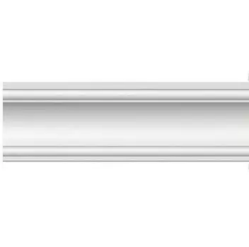 Плинтус потолочный полиуретановый Decomaster 96110F 2400х60х60 мм