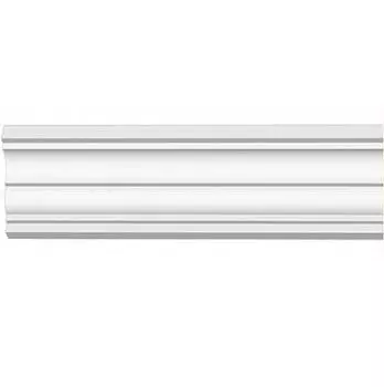 Плинтус потолочный полиуретановый Decomaster 96117 2400х50х50 мм