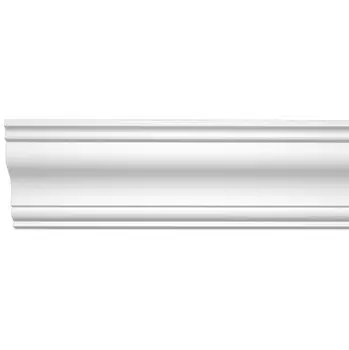 Плинтус потолочный полиуретановый Decomaster 96625F 2400х80х95 мм