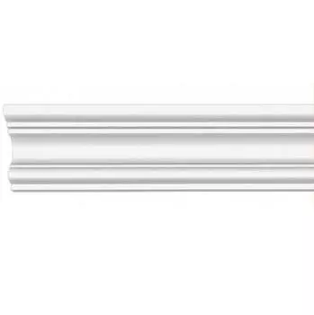 Плинтус потолочный полиуретановый Decomaster 96686F 2400х38х50 мм