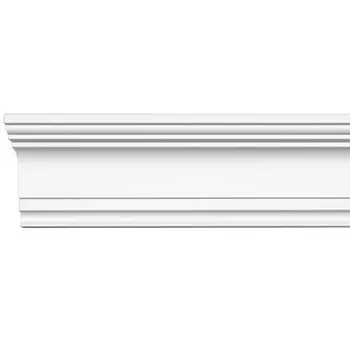 Плинтус потолочный полиуретановый Decomaster 96804 2400х70х90 мм