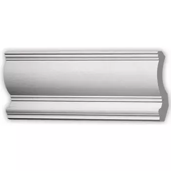 Плинтус потолочный полиуретановый Decomaster 96901F 2400х120х150 мм