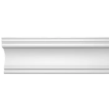 Плинтус потолочный полиуретановый Decomaster DP-353 2400х115х75 мм