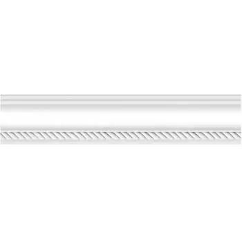 Плинтус потолочный полиуретановый Decomaster DT-138F 2400х55х55 мм