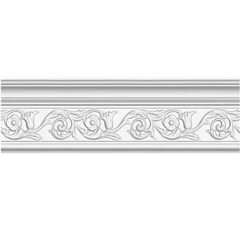 Плинтус потолочный полиуретановый Decomaster DT-303 2400х143х60 мм