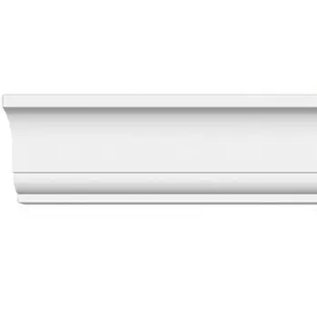 Плинтус потолочный полиуретановый Decomaster DT-85606 2400х115х140 мм