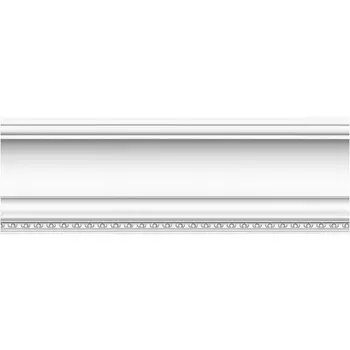 Плинтус потолочный полиуретановый Decomaster DT 9810 2400х115х80 мм