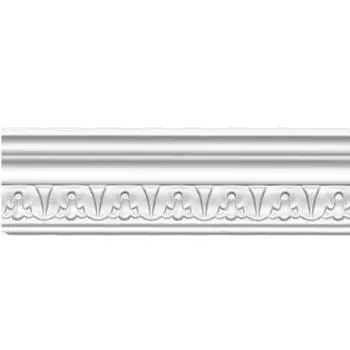 Плинтус потолочный полиуретановый Decomaster DT 9811 2400х50х50 мм