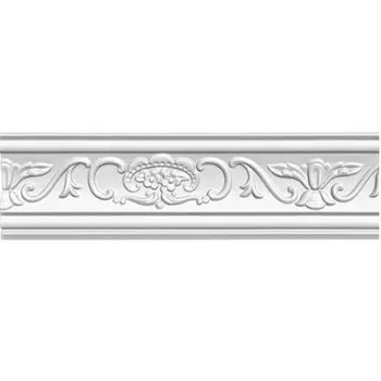 Плинтус потолочный полиуретановый Decomaster DT 9 2400х70х35 мм