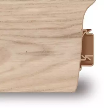 Плинтус ПВХ Aberhof 2949 дуб портовый 2500х60х20.5 мм