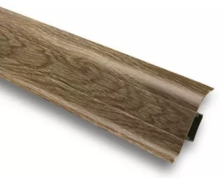 Плинтус ПВХ Ideal Комфорт К55 205 дуб капучино 2500х55х22 мм